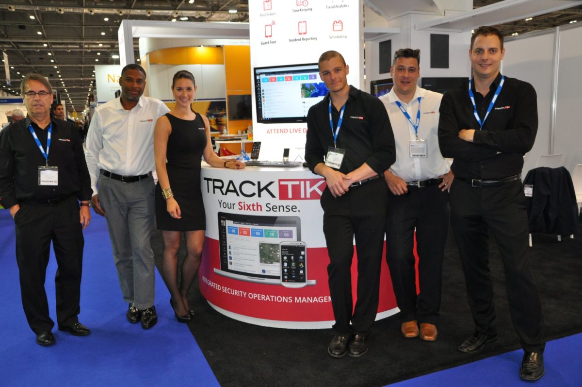 Tracktik team at ifsec international 2015 min