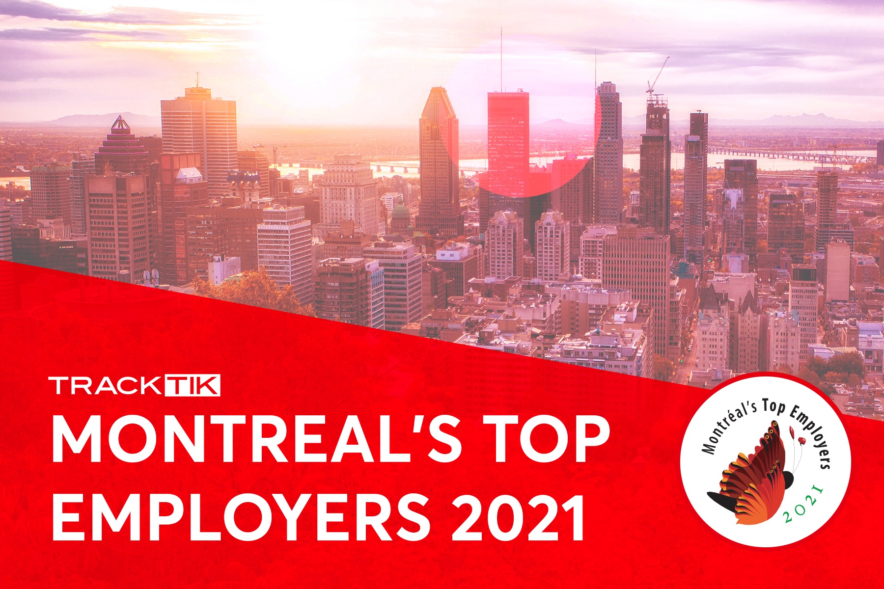 TrackTik Software Named One of Montreal’s Top Employers for 2021
