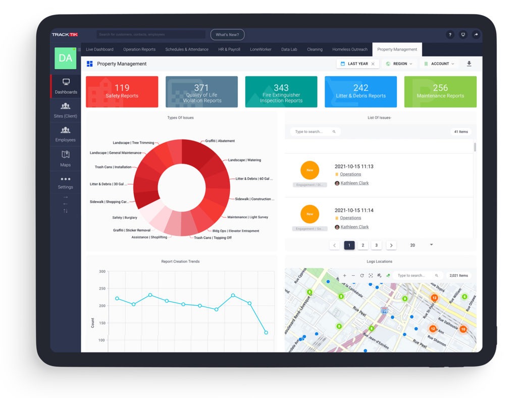 Property Management Dashboard