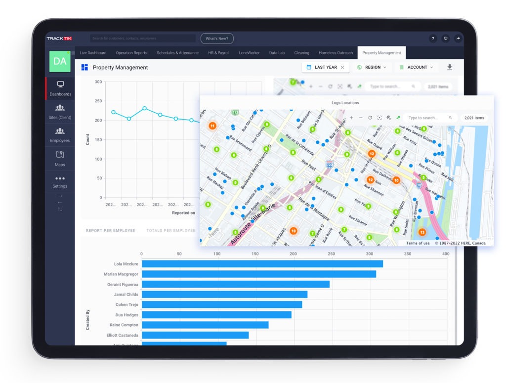 Real-time Visibility