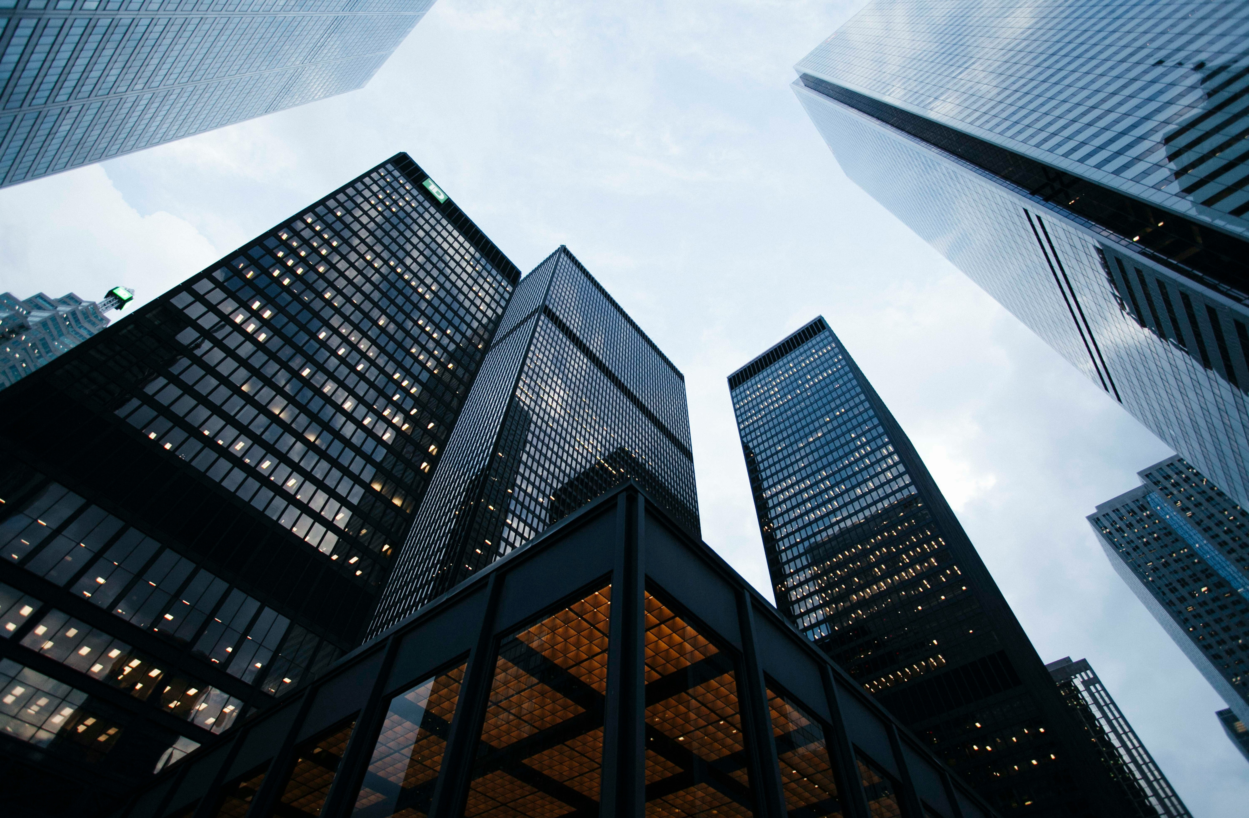 corporate buildings
