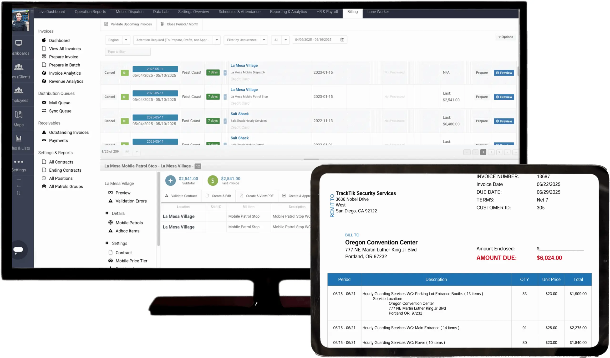 Business Administration 2 Logiciel de gestion administrative pour agents de sécurité 03