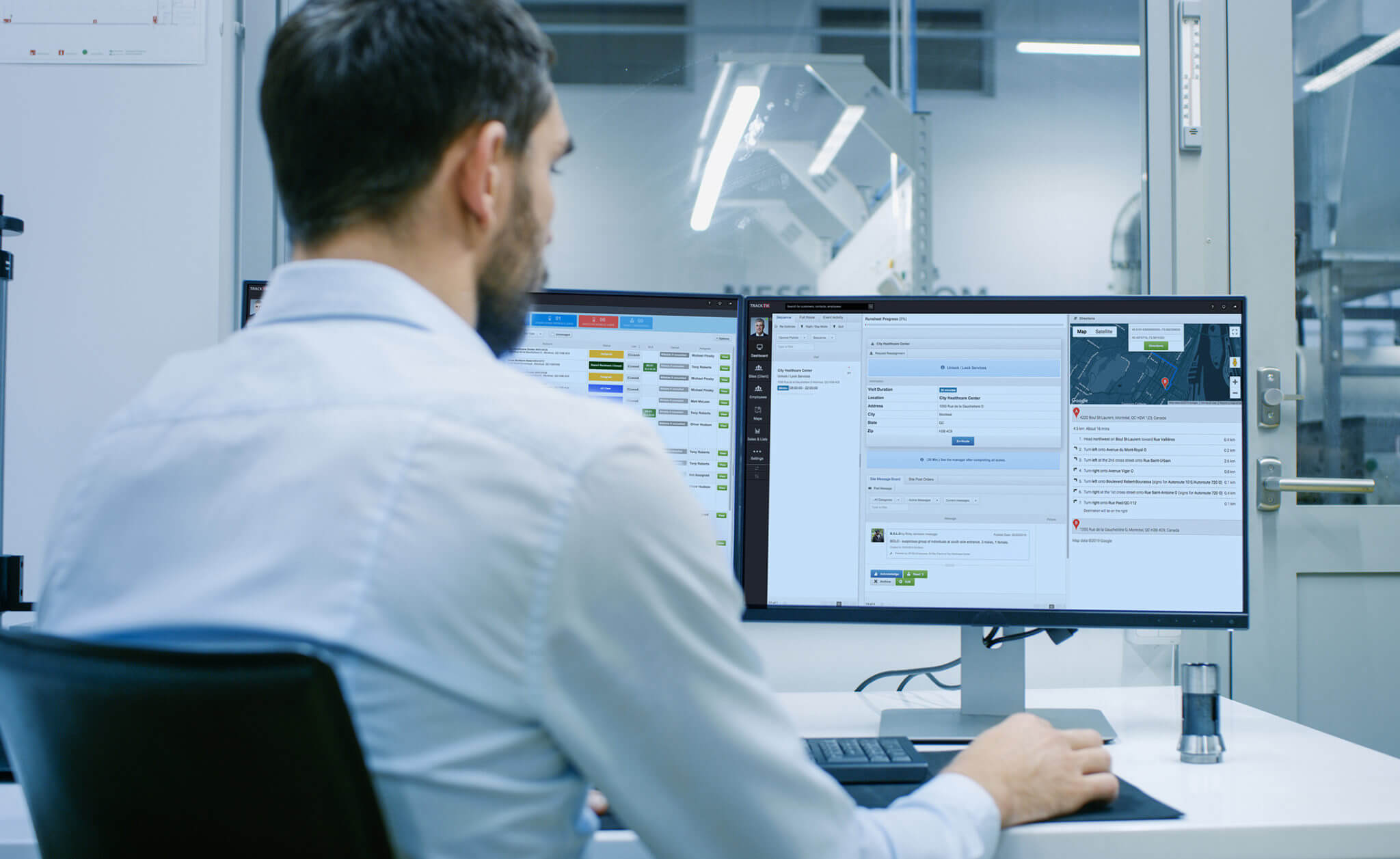 Real Time Management Of Security Guard Run Sheets Tracktik